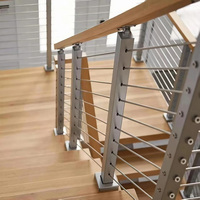 HIMOWAY Garde-corps en câble de qualité supérieure en acier inoxydable pour escalier, terrasse, balcon, bricolage