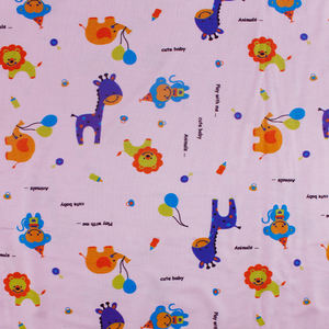 Tissu imprimé numérique en <span class=keywords><strong>viscose</strong></span> organique 95 bambou 5 spandex tissu en <span class=keywords><strong>jersey</strong></span> de bambou imprimé personnalisé en bambou okeo tex - Product Image 5