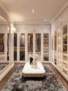 Armoire de villa, meubles de maison, armoire de chambre à coucher, solutions personnalisées pour les villas, les appartements et les hôtels - Product Image 2