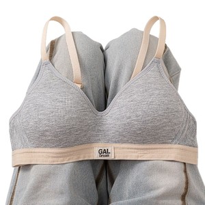 Soutien-gorge pour filles Ya Girl, gris clair, en coton, sans armatures, push-up, respirant, sous-vêtements pour jeunes, étape 3, 15 ans et plus - Product Image 5