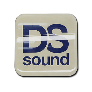 Customized <strong>Logo</strong> 3D Dome Epoxy Resin Transparent Aluminum Metal Sticker <strong>High</strong>-<strong>End</strong> Durable Packaging Label for Audio Equipment - Product Image 1