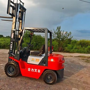 헬리 25 중고 지게차 디젤 엔진 헬리 지게차 2.5톤 창고용 중고 건설기계 판매 준비 완료 - Product Image 1