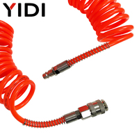 Raccord pneumatique rapide autobloquant de type EU PP20 SP20, connecteur mâle en fer et femelle avec ressort pour tuyau d'air 0805