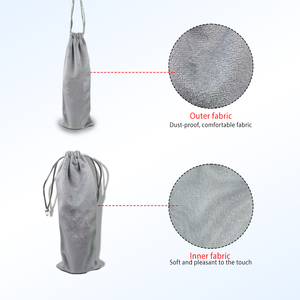 Bolsas suaves de fibra ultrafina al por mayor, bolsas suaves cepilladas personalizadas, adecuadas para guardar Joyas, relojes y otros artículos - Product Image 6