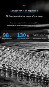 Máquina de Hielo Comercial con Limpieza Automática y Fácil Mantenimiento - Product Image 3