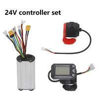 Kit de Contrôleur XFY pour Trottinette Électrique 24V/36V avec Affichage, Accélérateur à Pouce et Câble de Communication - Ensemble Complet
