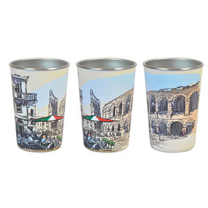 Taza de acero de transferencia térmica, taza de acero inoxidable de plástico en blanco sin BPA, tazas de regalo de fotos con impresión de logotipo DIY - Product Image 2