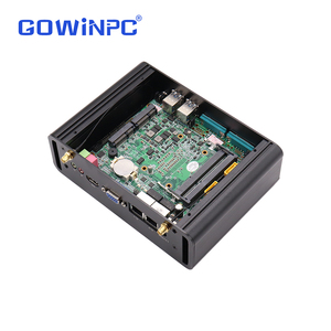 มินิพีซี X86 NAS เซิร์ฟเวอร์ I3-4005U 11 พอร์ต LAN คู่ สำหรับ 4K SSD ใช้งานในอุตสาหกรรม มีเดีย IPC เดสก์ท็อป GY-K312 GY-K312 GY-K312 GY-K312 GY-K312 - Product Image 1