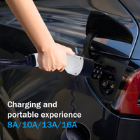 Type 2 EV Plug Dc 7KW 22KW oem Micro Inverter Ev Charger Portable Home Electric Car Charger Fast ev Chargeur de voiture