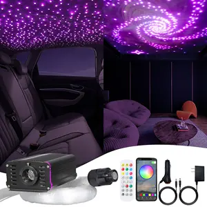 RSPOF Sky Starry Ceiling Lighting Fiber Optic Light With Flashing Meteor Twinkling Stars