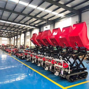 Mini Dumper Crawler Escalade Petit <span class=keywords><strong>Tracteur</strong></span> Transporteur À Chenilles Avec Chargeur Dumper Truck Crawler Orchard Garden Dumper Transporter - Product Image 4