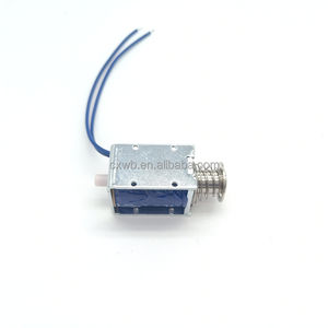 Solenoide de Empuje y Tracción <span class=keywords><strong>Cixin</strong></span> U1240S de 10 mm de Carrera Larga, CC 12V/24V, con Montaje Roscado, Certificado ISO9001 para Equipos de Automatización - Product Image 2