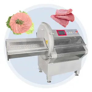 OCEAN Cheese Fish Slice Machine Industrial Steak Meat Slicer Chicken Beef Bacon Meat Cut Machine Sale