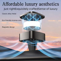Diffuseur de parfum longue durée en alliage d'aluminium pour voiture, désodorisant pour grille d'aération de climatisation