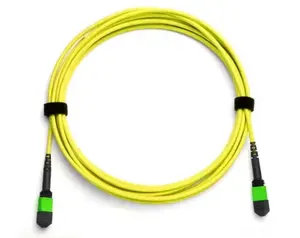 MPO connector 9 - 125um trunk 3.0mm single mode fiber optic patch cord