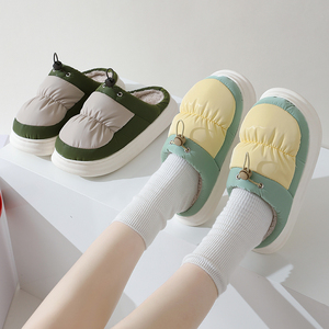 Pantuflas de Algodón Afelpado Personalizables al por Mayor, Cómodas para Interiores/Exteriores, con Suela Antideslizante para Verano, de Proveedores OME - Product Image 5