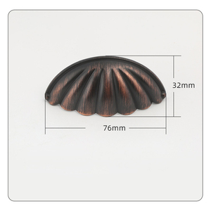 创意新款复古贝壳形抽屉拉手橱柜门把手 - Product Image 4