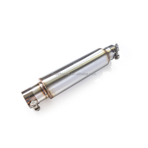 Risonatore universale in acciaio inossidabile da 63 mm per tutti i tubi di scarico auto, riduce il fenomeno di risonanza e si instala perfettamente - Product Image 5
