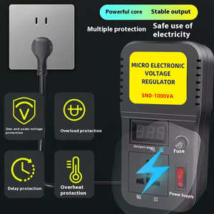家庭用電圧レギュレータ220V自動電圧レギュレータ電源ソケット,テレビ,冷蔵庫,コンピュータ,ウォーターポンプ - Product Image 3