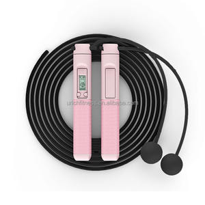 Cuerda de Saltar Electrónica para Pérdida de Peso, Ejercicio Cardiovascular de Alta Eficiencia, <span class=keywords><strong>Quema</strong></span> <span class=keywords><strong>Grasa</strong></span>, Moldea el Cuerpo, Portátil, Unisex - Product Image 3