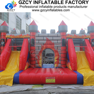 2018 Lâu Đài <span class=keywords><strong>Inflatable</strong></span> <span class=keywords><strong>Bouncer</strong></span> Nhảy Bounce Nhà Với Slide - Product Image 2