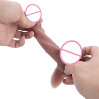 Funda empaquetadora de pene de silicona realista al por mayor con empaquetador suave de escroto grande Ftm pene protésico para lesbianas