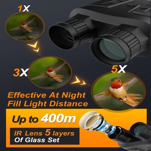 Binoculares HD 1080p Mini para Mercado Nocturno, Pantalla Ancha a Todo Color, Binoculares de Caza MINI-80, Pantalla Ancha a Todo Color HD - Product Image 4