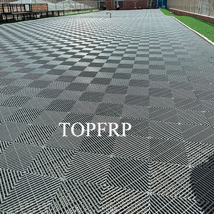 Garage Tiles Interlocking Flooring Anti-slide Plastic pp Floor Tile - Product Image 5