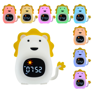 Nouveau design Veilleuse et réveil aident à s'endormir et à se réveiller doucement Réveil pour augmenter le son de couleur pour les étudiants enfants garçons filles - Product Image 5