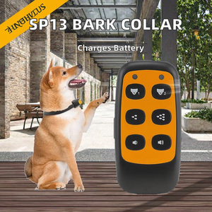 Collier anti-aboiement rechargeable 2 en 1 SP13, portée de 500 pieds, étanche IPX5, collier de dressage pour chat, chien et animaux de compagnie - Product Image 2