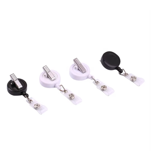 Bobine d'insigne extensible robuste avec logo personnalisé en plastique rotatif <span class=keywords><strong>QORI</strong></span> avec mousqueton - Product Image 4