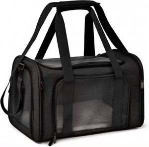 Free Sample Airline Approved Travel Tote Luggage Durable Foldable <b>Soft</b> Sided <b>Cat</b> Dog Pet <b>Carrier</b> Bag For Small And Medium Dogs - Product Image 1