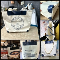 Sac fourre-tout en cuir personnalisé avec logo, sac de transport authentique pour femme, emballage cadeau de mode boutique, marque de détail