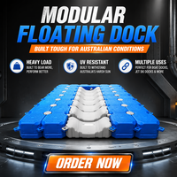 Cubes de quai flottant modulaires en HDPE pour jet ski