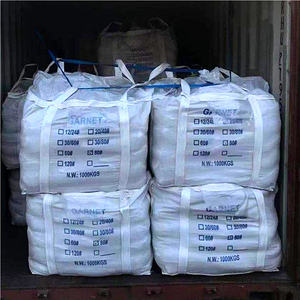 Sable de grenat abrasif 10-20 20-40 Mesh pour le sablage de matériaux de ressort, le nettoyage de surfaces métalliques, le sablage au sable de grenat - Product Image 6