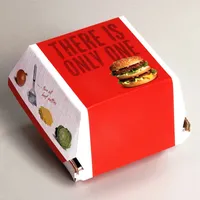 Boîte à clapet StayFresh pour conserver la saveur des hamburgers à emporter