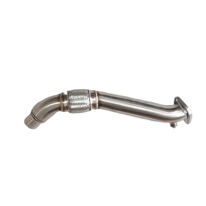 Tuyaux d'Échappement Moteur pour <span class=keywords><strong>BMW</strong></span> E46 <span class=keywords><strong>330d</strong></span>/<span class=keywords><strong>xd</strong></span> M57 M57N 1998-2005 en Acier Inoxydable 304 - Product Image 1