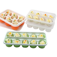 Shumai — boîte de rangement en plastique, dumplings jetables