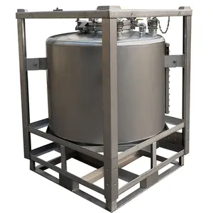 Manufacturer Chemical Raw Material Storage Tank Stainless Steel IBC Tote Tank