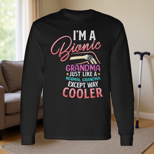 Maglietta a Maniche Lunghe per Recupero Post-Operatorio Sostituzione del Ginocchio Terapia Riabilitativa - Product Image 2