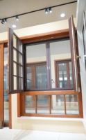 Fabricants de fenêtres en bois Fenêtres en aluminium composite Fenêtres en bois plaqué aluminium