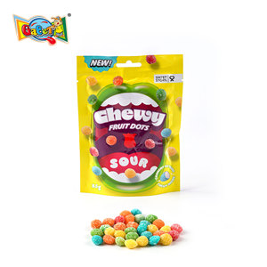 Caramelos al por mayor 85g Sour <span class=keywords><strong>Skittles</strong></span> <span class=keywords><strong>Originales</strong></span>, Caramelos Masticables con <span class=keywords><strong>Sabores</strong></span> Frutales Mixtos, Empaque en Bolsa Vertical, Caramelos Masticables con Cubierta Crujiente - Product Image 1