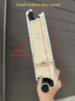 Porte de garage moderne à spirale à grande vitesse, isolée en mousse PU, en alliage d'aluminium de 100 mm, coupe-vent, automatique, à enroulement, pour villa