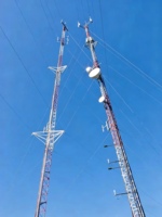 Câble de tirage en acier haute résistance ISO 1461 galvanisé pour tour radio de tirage pour projet de réseau de communication point à point