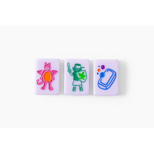 Fichas de Mahjong Americanas de Acrílico, Hechas a Medida, Ecológicas, Duraderas, de Lujo y Estilo Moderno, para 4 Jugadores, para Entretenimiento en Fiestas - Product Image 4