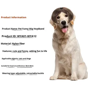 ที่คาดผมสำหรับสัตว์เลี้ยงสไตล์อังกฤษ ตลก น่ารัก ผลิตในจีน มีหลายแบบ สวยงาม ได้คะแนนพิเศษ - Product Image 2
