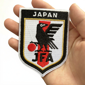 Maßgefertigtes Deutschland Polizei Gewebtes Abzeichen 3D Klett-Patch mit Denim-Nährand - Product Image 3