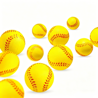 JITENG Mini Pelota Antiestrés de Softbol, Pelota de Espuma para Apretar, Juguete Deportivo para Aliviar el Estrés y la Ansiedad, Recompensa para la Escuela o Carnaval