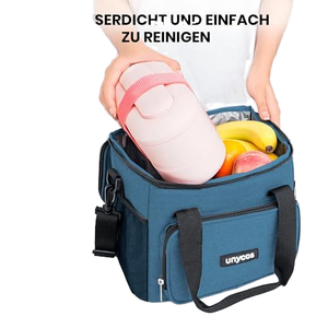 कस्टम लोगो एल्यूमीनियम पन्नी इन्सुलेट थर्मल छोटे बैकपैक ढहने योग्य लीक-प्रूफ जिपर काम कार्यालय पिकनिक 15 एल - Product Image 6