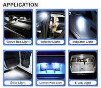 Automatisches Beleuchtungs system Xenon White Silica Gel Fehlerfreie W5W T10 LED Canbus-Lampen